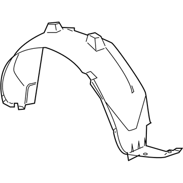 Chevy 22890046 Fender Liner