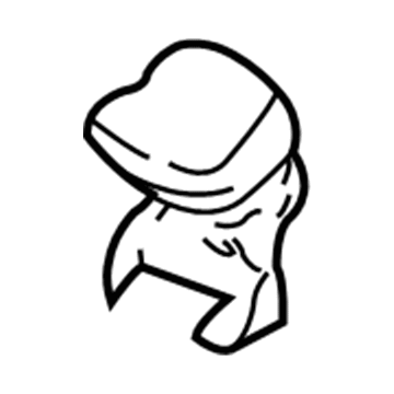 Oldsmobile 88954956 Cover Cap