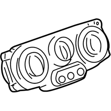 Chevy 20776929 Heater Control