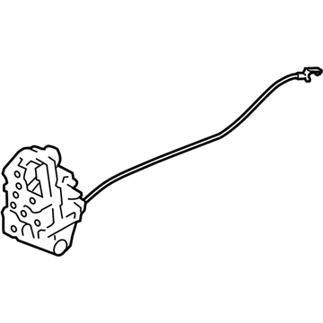 Saturn Door Latch Assembly - 20826657