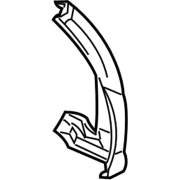 GM 12477617 Opening Frame, Rear Driver Side