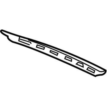 GM 12475571 Inner Panel, Rear GM 12475571 Inner Panel, Rear