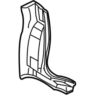 GM 12477618 Opening Frame, Rear Passenger Side