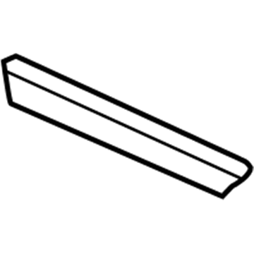 GMC C3500 Door Moldings - 15740092