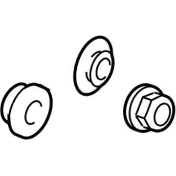 GM 89019139 Fan Shroud Hardware Kit