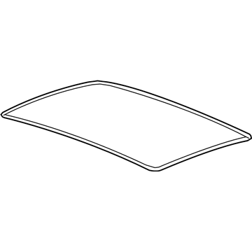 2020 Buick Regal TourX Weather Strip - 13232866