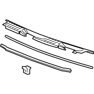 Hummer 25983122 Cowl Grille