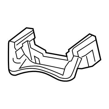 GM 42807290 Caliper Support, Rear Driver Side