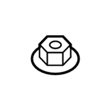 Cadillac 11546449 Mount Bracket Nut