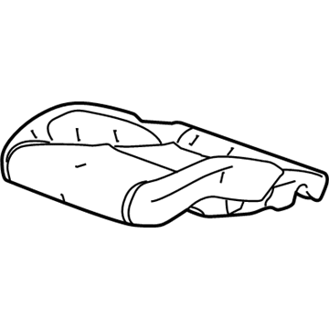 2015 Chevy Camaro Seat Cushion Pad - 22972737