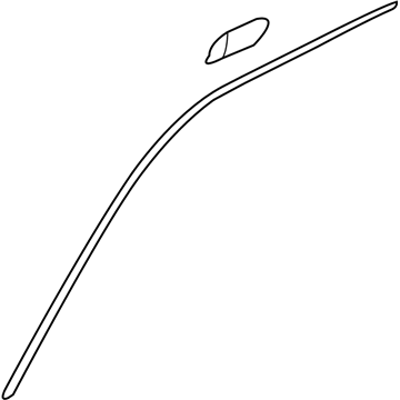 GM 25866792 Reveal Molding, Passenger Side