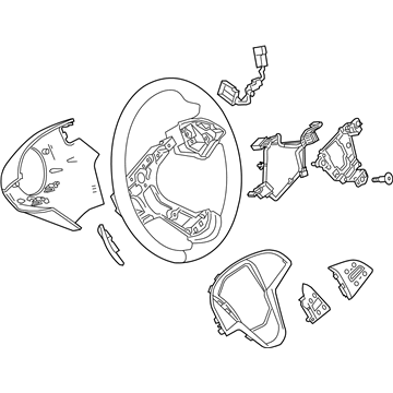 Cadillac ELR Steering Wheel - 23200927