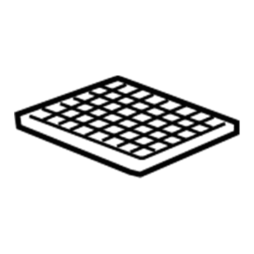 GM 15284613 Trim, Rear