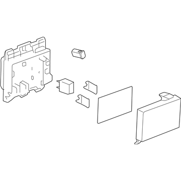 Saturn Fuse Box - 25807175