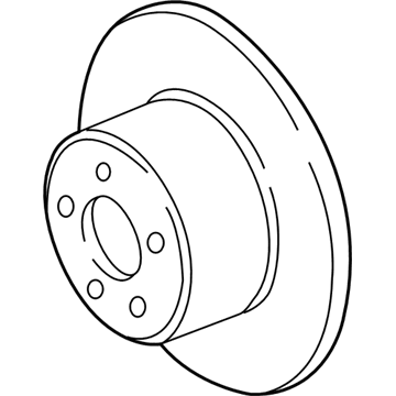 Pontiac G8 Brake Disc - 92265228