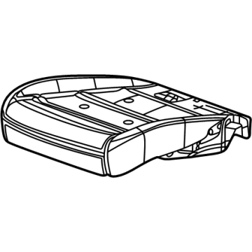 Buick Seat Cushion Pad - 84918351