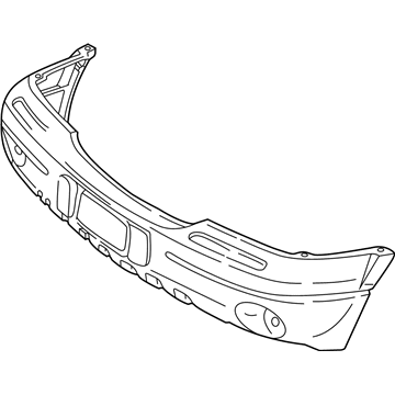 Pontiac Trans Sport Bumper - 10232635