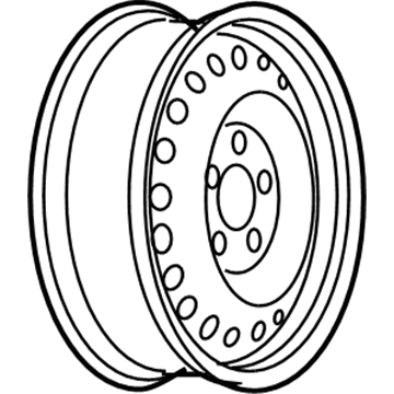 Buick 9593686 Wheel, Spare