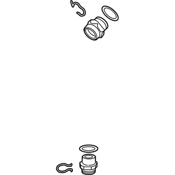 Chevy 12669520 Oil Cooler Pipe Connector