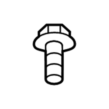 Chevy 11519387 Trailer Hitch Bolt