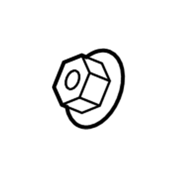 GMC 11516078 Trailer Hitch Nut