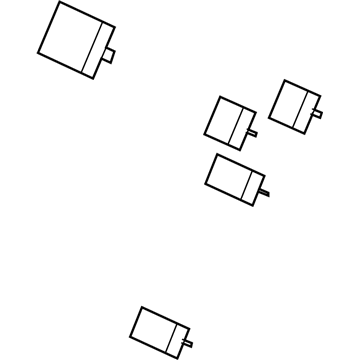 GMC Headlight Relay - 19115081