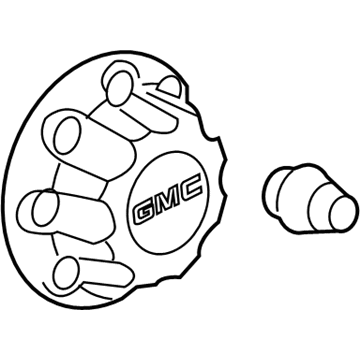 GMC Wheel Cover - 9597812