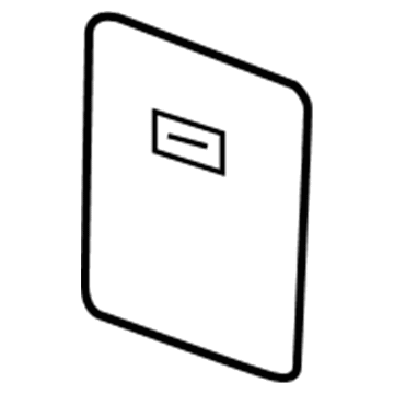 GM 10308268 Storage Box Door, Rear GM 10308268 Storage Box Door, Rear