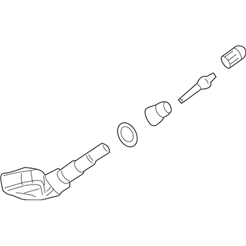 Buick 25774006 Transmitter