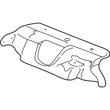 GM 22647827 Air Inlet Shield GM 22647827 Air Inlet Shield