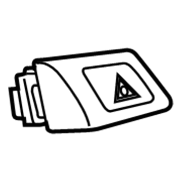 Pontiac Hazard Warning Switch - 19204709