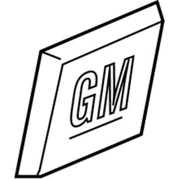 Chevy 84689784 Nameplate