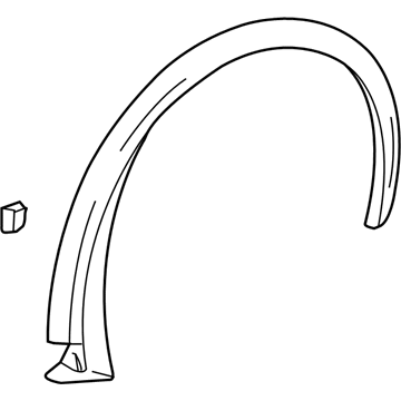 GM 23240634 Flare, Front Passenger Side GM 23240634 Flare, Front Passenger Side