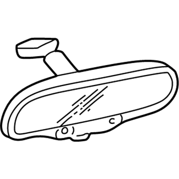 2004 Chevy Corvette Side View Mirrors - 10433960