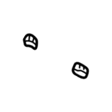 Oldsmobile 25706733 Hinge Reinforcement