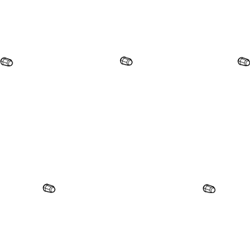 Chevy 9595203 Wheel Nut