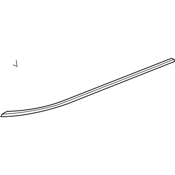 GM 15914683 Insert Strip, Black, Passenger Side