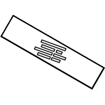 Chevy 19354745 Emission Label
