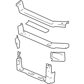 GM 22740868 Radiator Support, Front