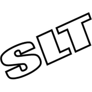 GMC 15825695 Nameplate