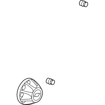 GMC 84859655 Hub Cap