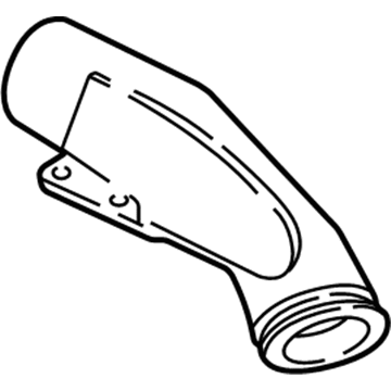 Pontiac Firebird Air Intake Coupling - 25160024