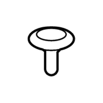 Chevy 19316174 Striker Cover Grommet