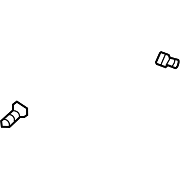 Cadillac 23129564 Side Rail Plug