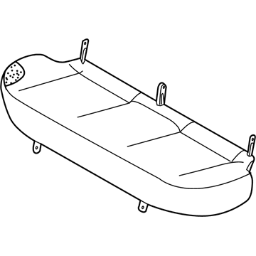 2008 Chevy Aveo5 Seat Cushion Pad - 96669080