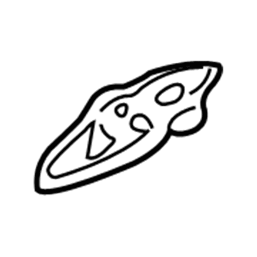 Saturn L300 Door Handle - 20857697