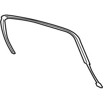Buick LaCrosse Door Seal - 15906272