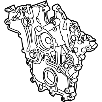 Cadillac CTS Timing Cover - 12611883
