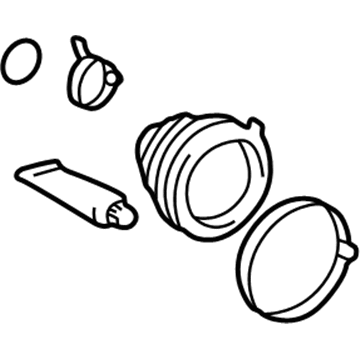 Pontiac CV Boot - 88972719