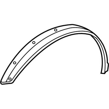 GMC Savana 2500 Fender Splash Shield - 10356834
